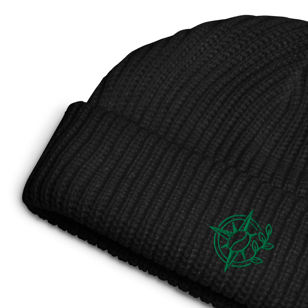 Coffee Compass Fisherman beanie