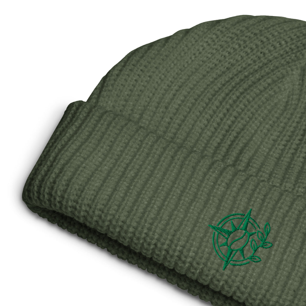 Coffee Compass Fisherman beanie