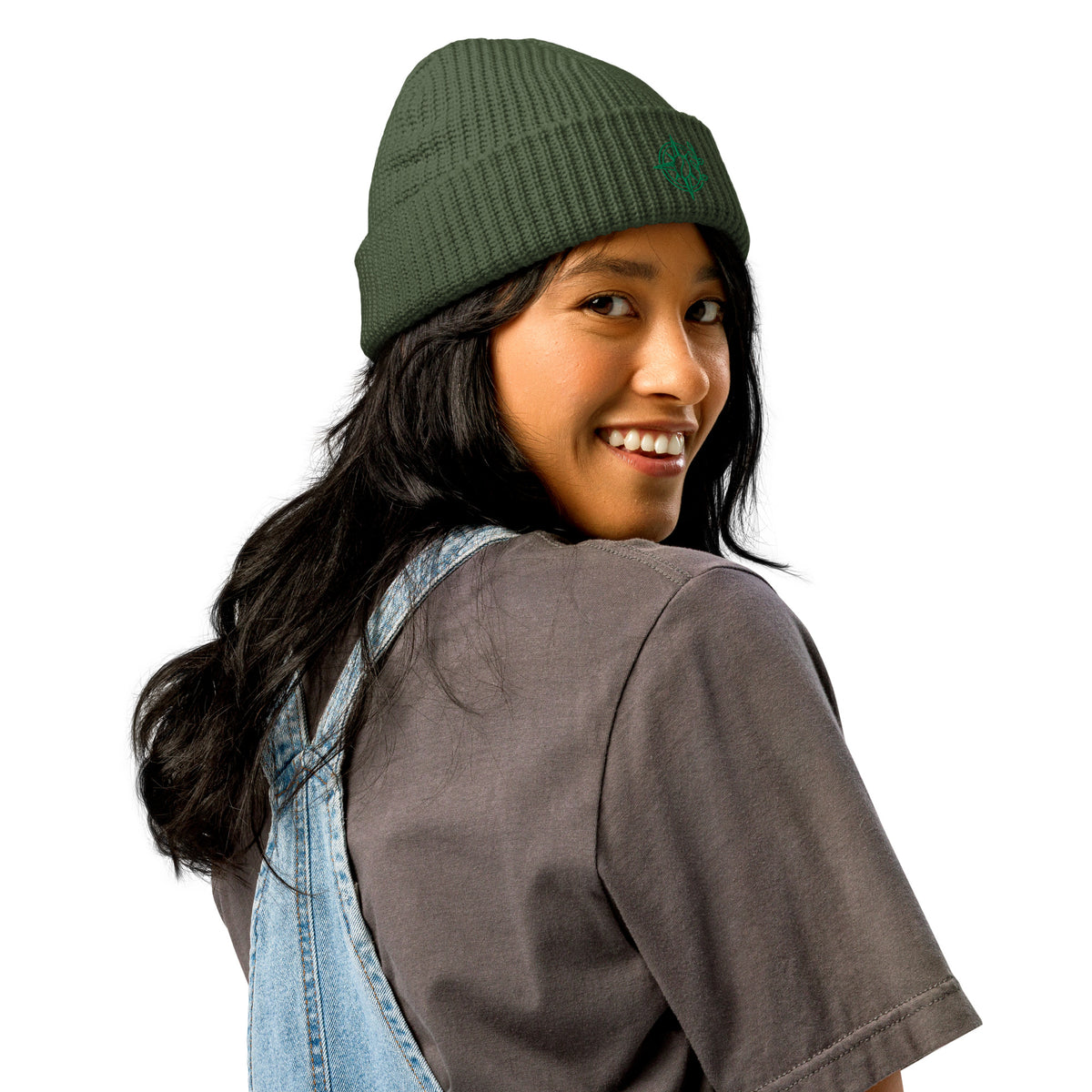 Coffee Compass Fisherman beanie
