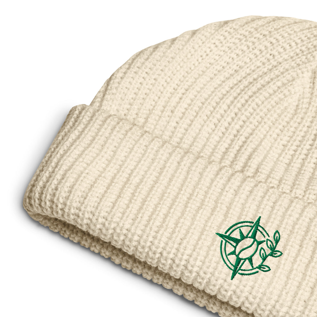 Coffee Compass Fisherman beanie